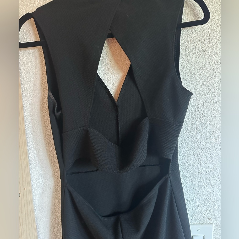 Black cocktail dress